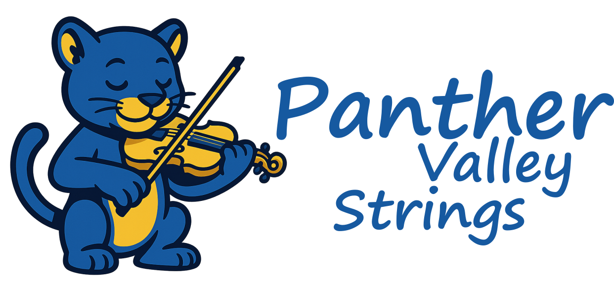 Panther Valley Strings Logo